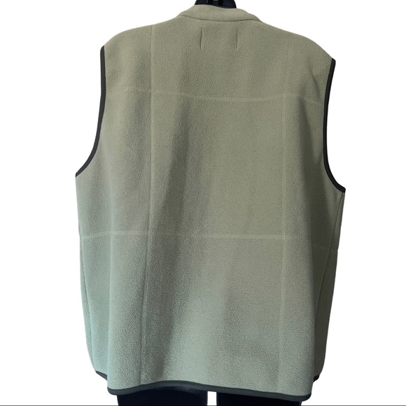 PENMANSHIP PLUS MOSS GREEN VEST SIZE1X - Picture 2 of 5